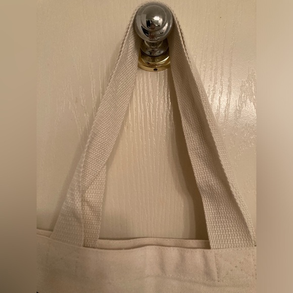 HOLLAND AMERICA LINE 150 YEARS LIMITED EDITION NAVY / CREAM CANVAS TOTE BAG - Picture 3 of 4